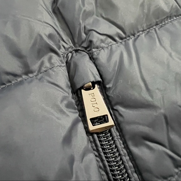 Polo Ralph Lauren Pony Full Zip Down Packable Jacket Men's Aviator Navy - Picture 10 of 14